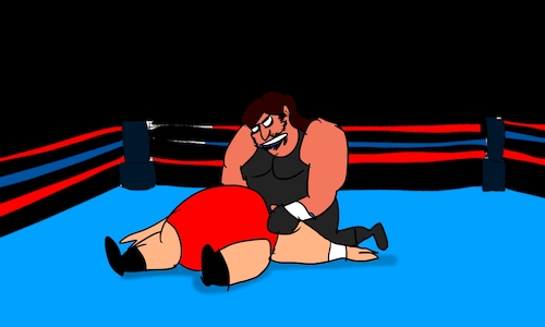 Cartoon: UNDERTAKER ANIMATIC (medium) by sal tagged cartoon,undertaker,wrestling