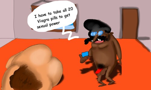 Cartoon: viagra (medium) by sal tagged cartoon