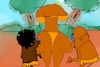 Cartoon: banana issue part6 (small) by sal tagged cartoon