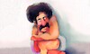 Cartoon: Beggars (small) by sal tagged beggars,cartoon,long,hair,mustache