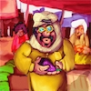 Cartoon: The Eggplant (small) by sal tagged cartoon,eggplant,baba,ghanoush