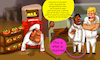 Cartoon: the super chef (small) by sal tagged cartoon,super,chef
