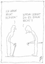 Cartoon: Jammer (small) by Der kleine Herr Mann tagged menschen,mann,frau,klage,klagen,jammern,lernen,lernfähig,alt,alter,spazierstock,unterwegs,beziehung,begegnung,leben,sinn,zufriedenheit,gelassenheit,selbstliebe,erkenntnis,thomas,bäder,spaziergänger,frage