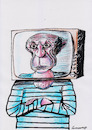 Cartoon: Picasso (small) by Siminoga Vadim tagged kubismus,klassische,persönlichkeit,im,stil,der,metermalerei