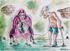 Cartoon: Socks (small) by Siminoga Vadim tagged old,age,heat,economy,pension,poverty