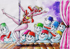 Cartoon: Striptease (small) by Siminoga Vadim tagged striptease,snowmen,winter,cold,fun