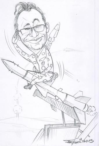 Cartoon: Arnold schwarzenegger (medium) by Janko Torak tagged karikatura