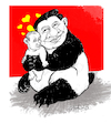 Cartoon: Trans-Love (small) by Grethen tagged china,xi,jinping,putin