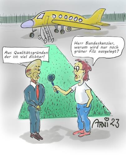 Cartoon: Grüner Filzteppich ist besser (medium) by Arni tagged filz,politik,politiker,lobby,lobbyisten,verstrickung,bestechung,verdienen,verdienst,beteiligung,vetternwirtschaft,begünstigung,nähe,grün,rot,schwarz,gelb,orange