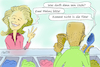 Cartoon: Meloni kommt nicht in die Tüte (small) by Arni tagged ursula,eu,meloni,pakt,schwenk,wahl,absicherung,rechts,links,politik,entscheidungen,eis,verkaufen,tüte,waffel,eisdiele,parlament,führung,ausbauen