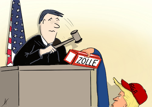 US Zölle unterm Hammer