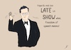 Cartoon: Goodbye Stephen Colbert (small) by Gabi Horvath tagged late,show,stephen,colbert,cbs,usa