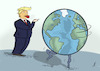 Cartoon: Tanz nach meiner Pfeife (small) by Gabi Horvath tagged trump,usa,zölle,deal