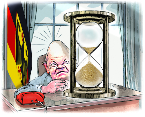 Die Uhr rieselt Die Uhr rieselt