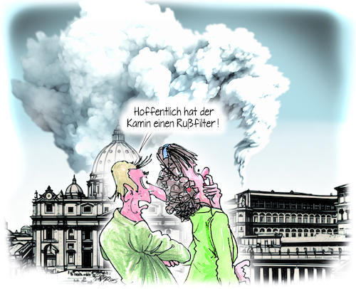 Endlich weißer Rauch Endlich weißer Rauch