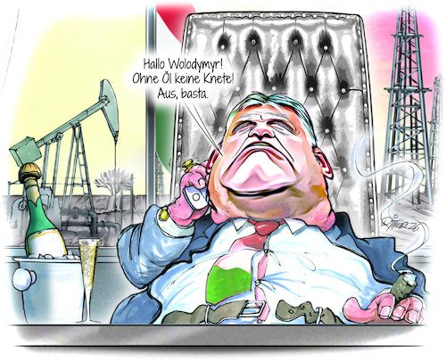 Cartoon: EU Blokade (medium) by Ritter-Cartoons tagged eu,orban,blockade,des,90,milliarden,kredits,für,die,ukraine,presse,karikaturen,von,berthold,ritter,cartoons,eu,orban,blockade,des,90,milliarden,kredits,für,die,ukraine,presse,karikaturen,von,berthold,ritter,cartoons