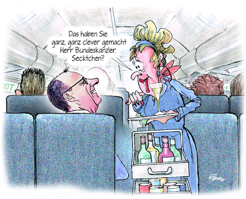 Cartoon: Friedrich Merz Antrittsbesuch (medium) by Ritter-Cartoons tagged friedrich,merz,antrittsbesuch,bei,donald,trump,friedrich,merz,antrittsbesuch,bei,donald,trump