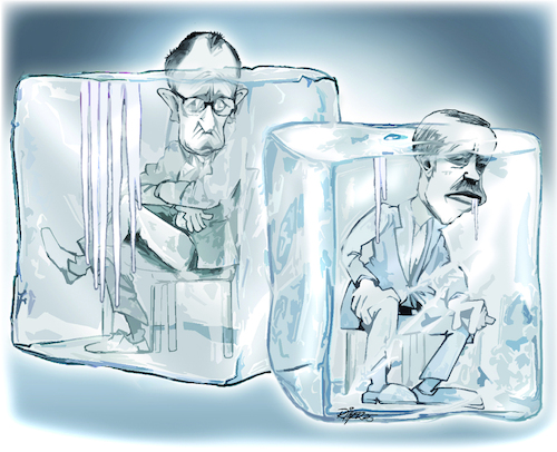 Cartoon: Klimawandel (medium) by Ritter-Cartoons tagged klimawandel,erdogan,merz,ritter,cartoons,pressekarikatur,berthold,karikatur,pressezeichnung,klimawandel,erdogan,merz,ritter,cartoons,pressekarikatur,berthold,karikatur,pressezeichnung