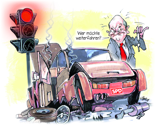 Kollision mit der Ampel Kollision mit der Ampel