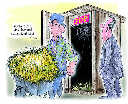 Lindners FDP-Stall Lindners FDP-Stall