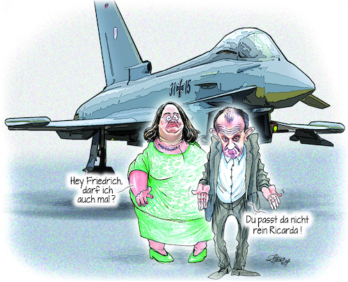 Merz fliegt Eurofighter Merz fliegt Eurofighter