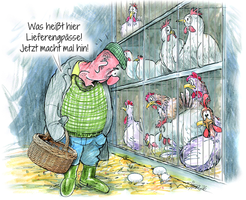 Cartoon: Ostereier (medium) by Ritter-Cartoons tagged ostereier,pressekarikaturen,und,cartoons,ritterkarikaturen,von,berthold,ritter,ostereier