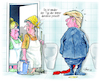 Cartoon: Daneben Pinkler (small) by Ritter-Cartoons tagged donald,der,daneben,pinkler,pressekarikaturen,und,cartoons,ritterkarikaturen,von,berthold,ritter