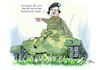 Cartoon: Deutsche Säbelrassler (small) by Ritter-Cartoons tagged panzerverband,pistorius