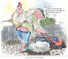 Cartoon: Dürresommer (small) by Ritter-Cartoons tagged garten