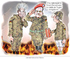 Cartoon: Kriegsbereit (small) by Ritter-Cartoons tagged kriegsbereit