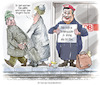 Cartoon: Meggabahnstreik (small) by Ritter-Cartoons tagged meggabahnstreik