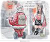 Cartoon: Nikolaus on Tour (small) by Ritter-Cartoons tagged nikolaus