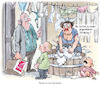 Cartoon: Streiktage (small) by Ritter-Cartoons tagged streiktage