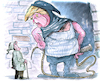 Cartoon: US Zölle (small) by Ritter-Cartoons tagged us,zölle,domina,trump