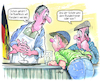 Cartoon: Wilde Gerüchte (small) by Ritter-Cartoons tagged berliner,sommerloch