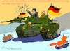Cartoon: Ostfront (small) by Prüfert tagged politischer und humoristischer cartoonist