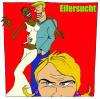 Cartoon: eifersucht (small) by armella tagged eifersucht