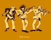 Cartoon: klezmer (small) by armella tagged klezmer