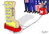 Cartoon: Genocide in Palestine (small) by Pradeep cartoon tagged genocide,palestine,gaza,war