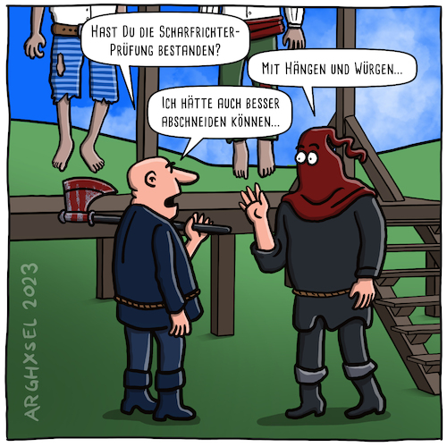 Abschlussprüfung zum Henker Abschlussprüfung zum Henker