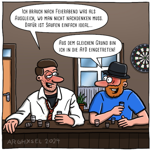 Nach Feierabend blöd Nach Feierabend blöd