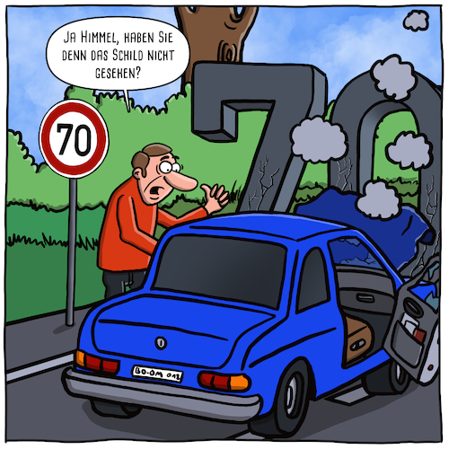 Schild nicht gesehen? Schild nicht gesehen?