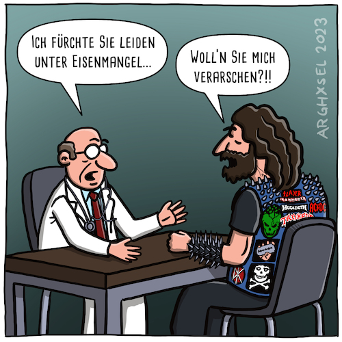 Sie haben Eisenmangel Sie haben Eisenmangel
