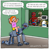 Cartoon: Kindliche Intelligenz vs KI (small) by Arghxsel tagged intelligenz,ki,kinder,roboter,überlegen,unterlegen,mädchen,pony,reiten