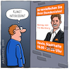 Cartoon: Weniger ist mehr (small) by Arghxsel tagged vortrag,coach,finanzen,coaching,effizienz,preissteigerung,stundenlohn,verkauf