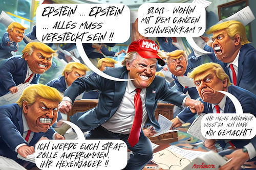 Cartoon: Epstein Epstein alles muss ver.. (medium) by MorituruS tagged epstein,akten,files,us,präsident,donald,trump,regierung,freigabe,sexualstraftäter,jeffrey,verweigert,dokumente,bundesrichterin,florida,unterlagen,justizministerin,pam,bondi,grand,jury,staatsanwaltschaft,mädchen,junge,frauen,missbraucht,prominenten,zugeführt,heftige,kritik,epsteins,tod,suizid,kundenliste,ehemaliger,multimillionär,namen,eliten,brief,an,marker,umrisse,frauenkörper,brüste,cartoon,karikatur,moriturus