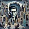 Cartoon: 100 Jahre Kafka 3 (small) by MorituruS tagged franz,kafka,jubiläum,jubiläumsjahr,schriftsteller,jahr,100,jahre,erzählung,roman,verwandlung,vor,dem,gesetz,landarzt,prozess,urteil,hungerkünstler,weltliteratur,cartoon,karikatur,moriturus,schloss,moderne,prag,kafkaesk,deutsch,tschechisch,tschechien