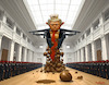 Bälle für den Ballsaal sind da! (small) Cartoon: Bälle für den Ballsaal sind da! (small) by MorituruS tagged us,präsident,donald,trump,fäkalien,kot,shit,usa,demonstranten,könig,ki,ai,video,truth,social,faschismus,fascism,royal,humour,no,kings,städte,kenny,loggins,danger,national,garde,militär,autokratie,diktator,zone,cartoon,karikatur,moriturus