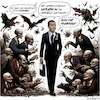 Cartoon: Jordan Bardella (small) by MorituruS tagged jordan,bardella,rassemblement,national,rn,rechtspopulisten,marine,le,pen,renaissance,premierminister,nationalversammlung,parlament,neuwahlen,parteivorsitzender,brüssel,gängelung,eu,frankreich,migration,präsident,emmanuel,macron,cartoon,karikatur,moriturus