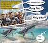 Cartoon: Moby Dick und Moby Doof (small) by MorituruS tagged sommerloch,wal,rettung,buckelwal,timmy,debattenkultur,hashtag,hope,rettungsmission,journalismus,ereiferung,influencer,aktivisten,hobbyexperten,hypermoralisierung,unmwelt,klimawandel,tierwelt,ostsee,ostseeinsel,poel,gestrandet,sandbank,untiefe,bucht,insel,rettungsaktion,drohnenbilder,medienhype,medienrummel,hysterie,sentimentalität,luftkissen,peilsenderzuschauertribüne,cartoon,karikatur,moriturus